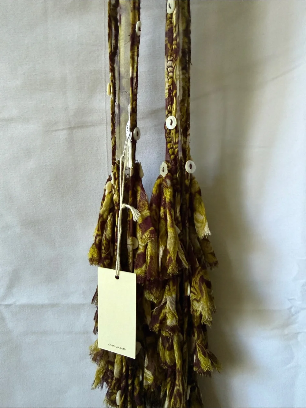 Chan Luu Chiffon Skinny Scarf